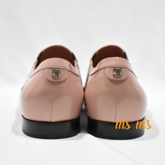 NIB CHANEL PINK CALFSKIN MOCASSINS LOAFERS Flat - Picture 4 of 8